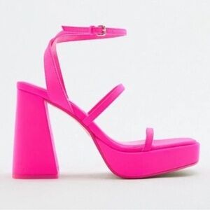 Pink Platform Sandals